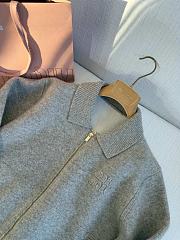 Miu Miu Grey Cardigan Jacket - 4