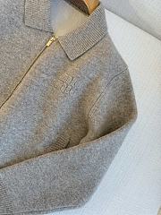 Miu Miu Grey Cardigan Jacket - 3