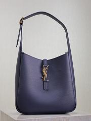 YSL Le 5 A 7 Blue Tote - 23×22×8.5cm - 4