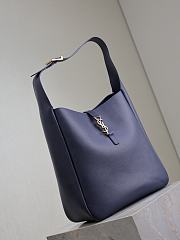 YSL Le 5 A 7 Blue Tote - 31x13cm - 2