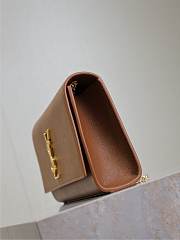 YSL Kate Bag In Medium Brown - 24x14.5x5cm - 3