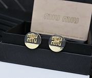 Miu Miu Plexiglas And Metal Earrings - 6