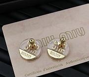 Miu Miu Plexiglas And Metal Earrings - 5