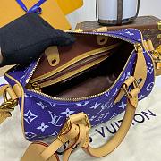 Louis Vuitton Speedy P9 Bandouliere Purple Amethyste 25cm - 5