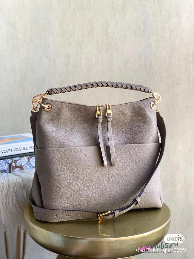 Louis Vuitton Maida Hobo Bag in taupe 33x16x30cm - 1