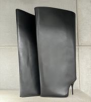 Balenciaga Wader Leather Knee Boots - 3