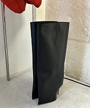 Balenciaga Wader Leather Knee Boots - 2