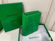 Bottega Veneta Cassette Small Bi-Fold Green Wallet 11*8CM - 6