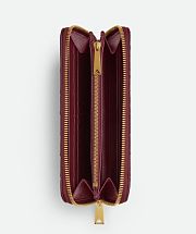 Bottega Veneta Intrecciato Zip Around Wallet 19x11.5x2.5cm - 2