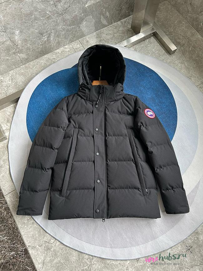 Canada Goose Wyndham Parka Black Classic Label - 1
