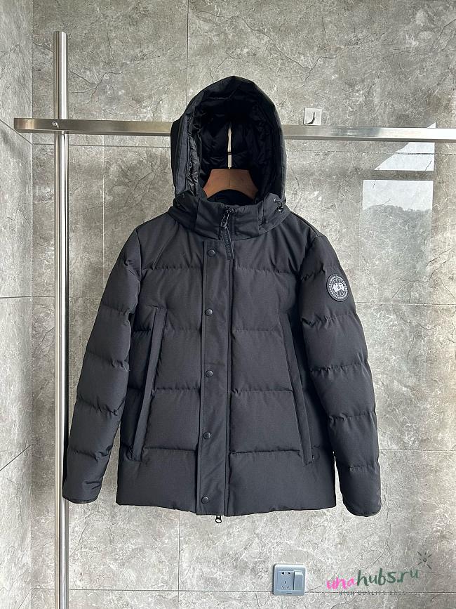 Canada Goose Wyndham Parka All Black Label - 1