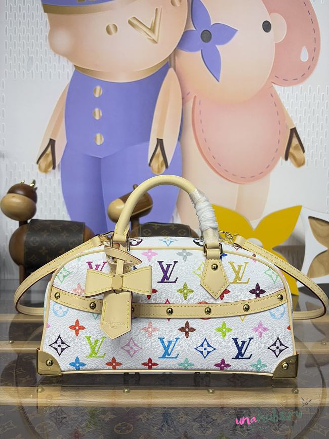 Louis Vuitton East West TM White Bag - 27x14x10cm - 1