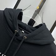 GIVENCHY Archetype slim fit hoodie in fleece - 4