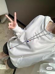 Louis Vuitton Signature Cotton Hoodie in White - 2