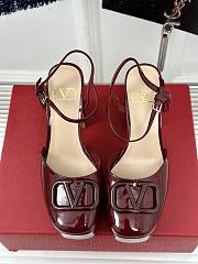 Valentino Vlogo Signature Patent Red Leather - 6