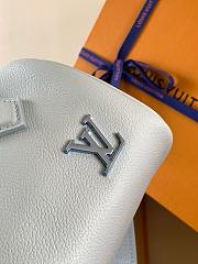 Louis Vuitton Speedy 18 In Blue Color 18x12.5x11cm - 5