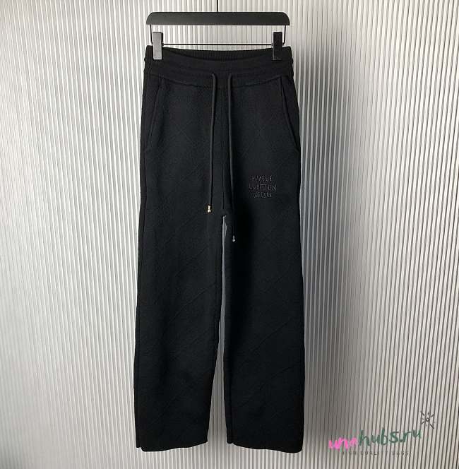 Louis Vuitton Textured Knit Wool-Blend Jogpants - 1
