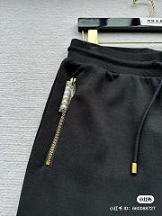 Louis Vuitton Embroidered Jersey Jogpanta in Black - 3