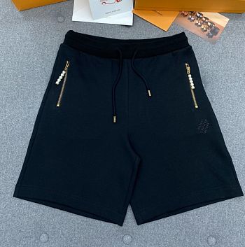 Louis Vuitton Embroidered Jersey Shorts