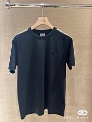 Burberry Check Trim Cotton T-Shirt - 5
