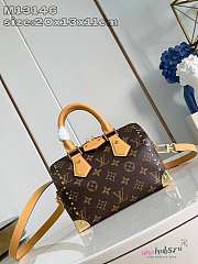 Louis Vuitton Speedy Monogram 20x13×11cm 2 colors - 2