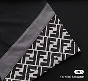 Fendi Black Diagonal Jersey T Shirt - 6