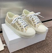 Dior Walk'n'Dior Sneaker White and Gold - 1