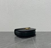 Celine Teen Chain Besace Triomphe Black Bag 18.5×6×15.5cm - 6