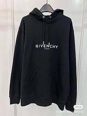 GIVENCHY Archetype slim fit hoodie in fleece - 1
