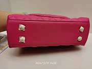 Chanel Coco Handle Pink Lambskin Leather in 24cm - 4