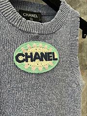 Chanel Tank Top Purple  - 3