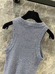 Chanel Tank Top Purple  - 4