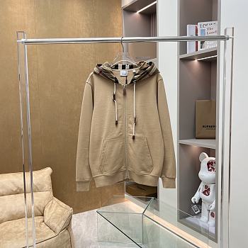 Burberry Oversized Checked Hoodie 