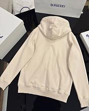 Burberry logo-appliqué Cotton Hoodie - 6