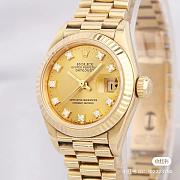 Rolex Datejust Presudent Champagne Dial 26mm Watch - 6