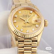 Rolex Datejust Presudent Champagne Dial 26mm Watch - 4