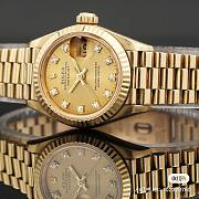Rolex Datejust Presudent Champagne Dial 26mm Watch - 2