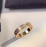 Cartier LOVE ring, small model, paved 4mm - 5