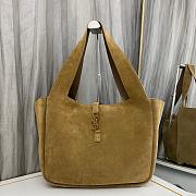 Ysl le 5 a 7 Bea in suede golden leaf tote 50x28x 18cm - 1