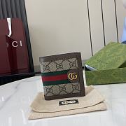 Gucci Ophidia bi-fold wallet 10*10cm - 5