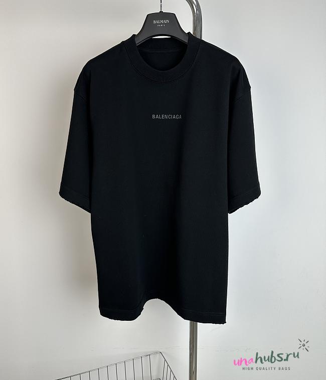 Balenciaga All Black T-Shirt - 1