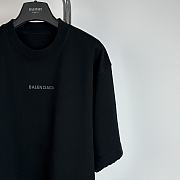 Balenciaga All Black T-Shirt - 6