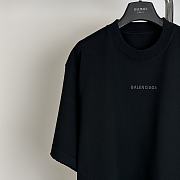 Balenciaga All Black T-Shirt - 5