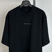 Balenciaga All Black T-Shirt - 3