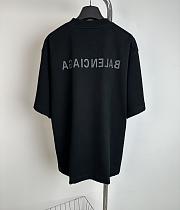 Balenciaga All Black T-Shirt - 2