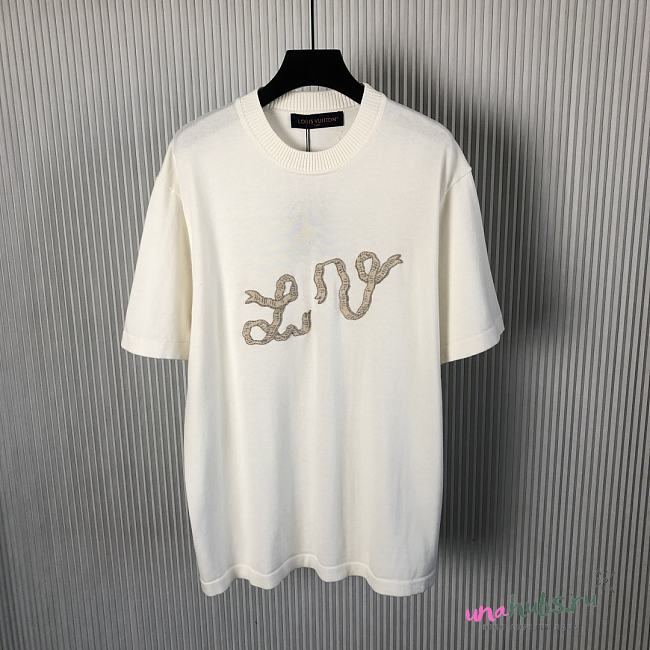 Louis Vuitton Knitted Shirt LV Ribbon motif - 1
