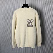 Louis Vuitton Off White Sweater - 4
