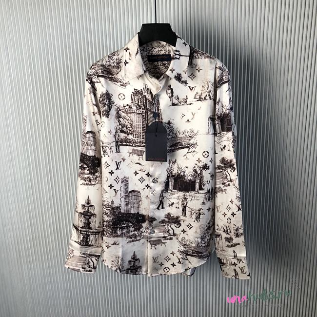 Louis Vuitton Brown Shirt - 1