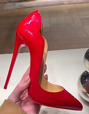 Christian Louboutin Patent Red Pump 13cm Heels - 1