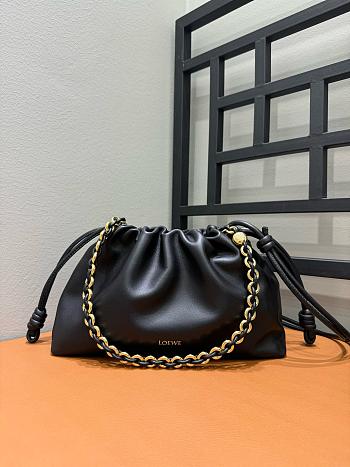 Loewe Large Flamenco purse in nappa lambskin leather - 41x26x9cm